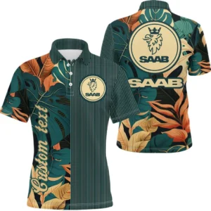 Saab Vintage Polo Shirt Custom All Over Print CAR434041725315