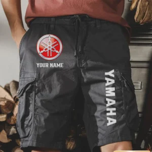 Yamaha Motors Men Pocket Workwear Shorts, Pants For Yamaha Motors Fan CAR454051625003 - Gray