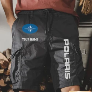 Polaris Men Pocket Workwear Shorts, Pants For Polaris Fan CAR454051625010 - Gray