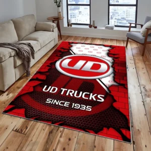 UD Trucks Rug, All Over Print Carpet For UD Trucks Lovers CAR8703142527