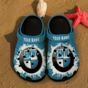 Bmw Crocs, All Over Print Crocs Bmw - Black DCAR469242027