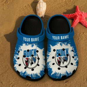 Buick Crocs, All Over Print Crocs Buick - Black DCAR469242029