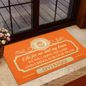 Liverpool Doormat, All Over Print Doormat Liverpool - Orange DEPL05082025