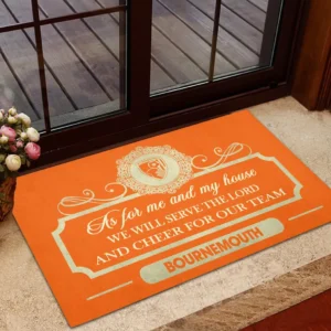Bournemouth Doormat, All Over Print Doormat Bournemouth - Orange DEPL05082042