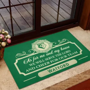 Watford Doormat, All Over Print Doormat Watford - Green DEPL05082059