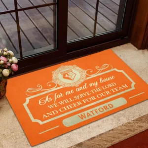 Watford Doormat, All Over Print Doormat Watford - Orange DEPL05082059