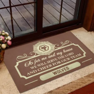 Wolverhampton Doormat, All Over Print Doormat Wolverhampton - Brown  DEPL05082066