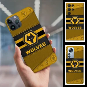 Wolverhampton Wanderers Phone Case, All Over Print Phone Case Wolverhampton Wanderers EPL4405082209