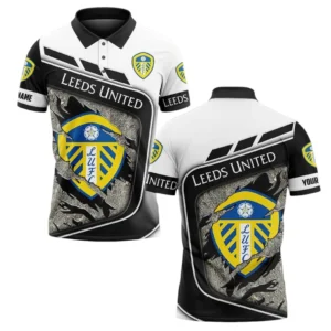 Leeds United Polo Shirt, All Over Print Polo Shirt Leeds United DEPL6005102026