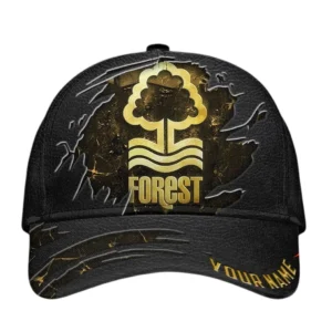 Nottingham Forest Classic Cap, All Over Print Classic Cap Nottingham Forest - Black DEPL6605162029