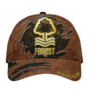 Nottingham Forest Classic Cap, All Over Print Classic Cap Nottingham Forest - Brown DEPL6605162029