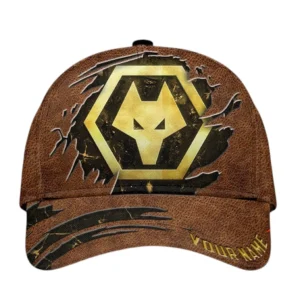 Wolverhampton Classic Cap, All Over Print Classic Cap Wolverhampton - Brown DEPL6605162033