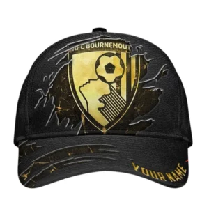 Bournemouth Classic Cap, All Over Print Classic Cap Bournemouth - Black DEPL6605162034