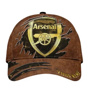 Arsenal Classic Cap, All Over Print Classic Cap Arsenal - Brown DEPL6605162035