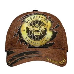 Brentford Classic Cap, All Over Print Classic Cap Brentford - Brown DEPL6605162037