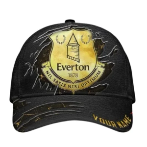 Everton Classic Cap, All Over Print Classic Cap Everton - Black DEPL6605162042