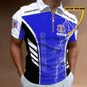 Carlisle United Zipper Polo Shirt, Gift For Carlisle United Fan EPL09052225399