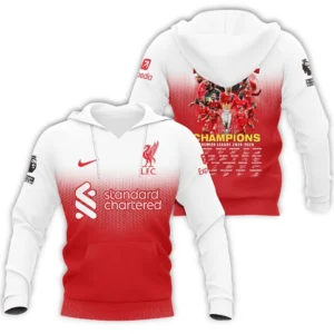 Liverpool Hoodie Premier League Champions 2025 Unisex Hoodie EPL38050525135