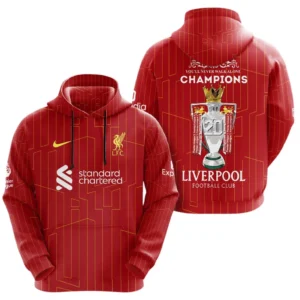 Liverpool Hoodie Premier League Champions 2025 Unisex Hoodie EPL38050525141