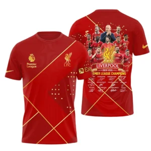 Liverpool Hoodie Premier League Champions 2025 Unisex Hoodie EPL38050525152