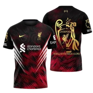 Liverpool T-Shirt Premier League Champions 2025 Unisex Shirts EPL38050525158