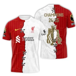 Liverpool T-Shirt Premier League Champions 2025 Unisex Shirts EPL38050525183