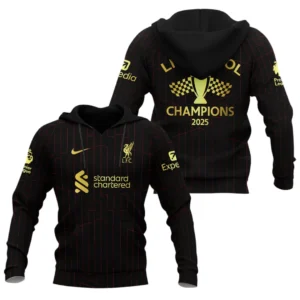 Liverpool Hoodie Premier League Champions 2025 Unisex Hoodie EPL38050525191