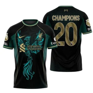 Liverpool T-Shirt Premier League Champions 2025 Unisex Shirts EPL38050525203