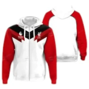 Liverpool Hoodie Zip Premier League Champions 2025 Unisex Hoodie EPL40050825688