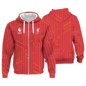 Liverpool Hoodie Zip Premier League Champions 2025 Unisex Hoodie EPL40050825693