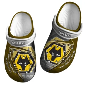 Wolverhampton Crocs, Gift For Wolverhampton Fan EPL74052521119 - White