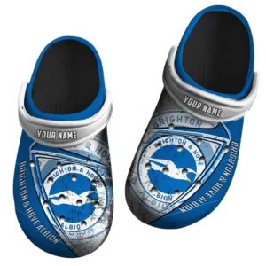 Brighton Crocs, Gift For Brighton Fan EPL74052521124 - Black