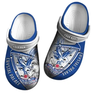 Crystal Palace Crocs, Gift For Crystal Palace Fan EPL74052521127 - White