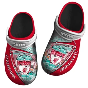 Liverpool Crocs, Gift For Liverpool Fan EPL74052521130 - Black