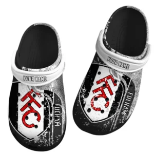 Fulham Crocs, Gift For Fulham Fan EPL75052125240 - Black