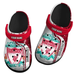 Liverpool Crocs, Gift For Liverpool Fan EPL75052125241 - Black