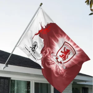 Middlesbrough Flags, Gift For Middlesbrough Fan EPL76052125225