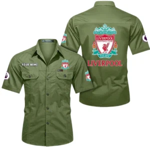 Liverpool Short Sleeved Shirt, Gift For Liverpool Fan EPL79052225444 - Fruit Green