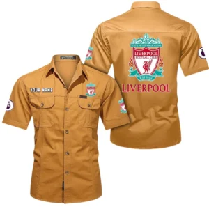 Liverpool Short Sleeved Shirt, Gift For Liverpool Fan EPL79052225444 - Turmeric