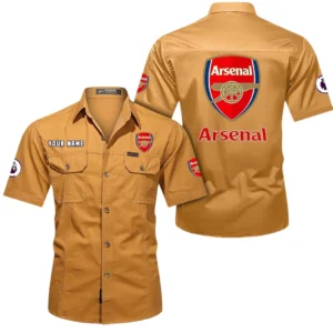 Arsenal Short Sleeved Shirt, Gift For Arsenal Fan EPL79052225445 - Turmeric