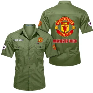 Manchester United Short Sleeved Shirt, Gift For Manchester United Fan EPL79052225447 - Fruit Green