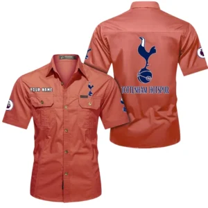 Tottenham Hotspur Short Sleeved Shirt, Gift For Tottenham Hotspur Fan EPL79052225449 - Red