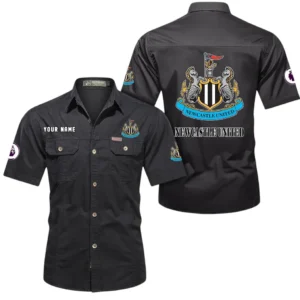 Newcastle United Short Sleeved Shirt, Gift For Newcastle United Fan EPL79052225450 - Black