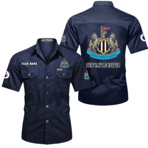 Newcastle United Short Sleeved Shirt, Gift For Newcastle United Fan EPL79052225450 - Dark Blue