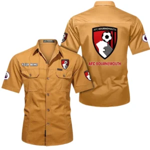 Bournemouth Short Sleeved Shirt, Gift For Bournemouth Fan EPL79052225452 - Turmeric