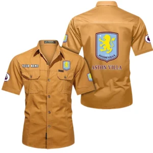 Aston Villa Short Sleeved Shirt, Gift For Aston Villa Fan EPL79052225454 - Turmeric
