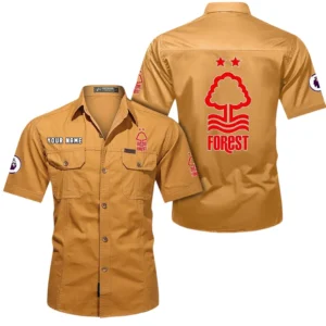 Nottingham Forest Short Sleeved Shirt, Gift For Nottingham Forest Fan EPL79052225455 - Turmeric