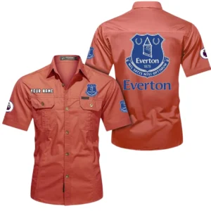 Everton Short Sleeved Shirt, Gift For Everton Fan EPL79052225456 - Red
