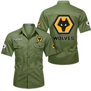 Wolverhampton Wanderers Short Sleeved Shirt, Gift For Wolverhampton Wanderers Fan EPL79052225458 - Fruit Green