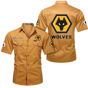 Wolverhampton Wanderers Short Sleeved Shirt, Gift For Wolverhampton Wanderers Fan EPL79052225458 - Turmeric